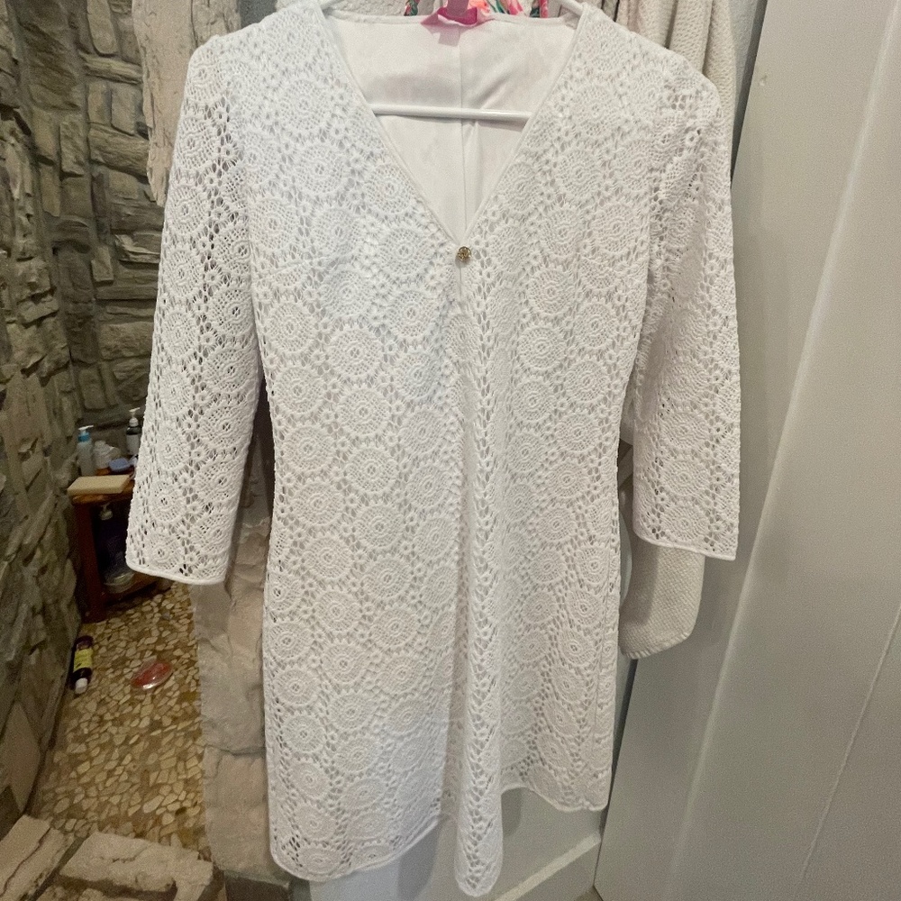 Lilly Pulitzer white dress